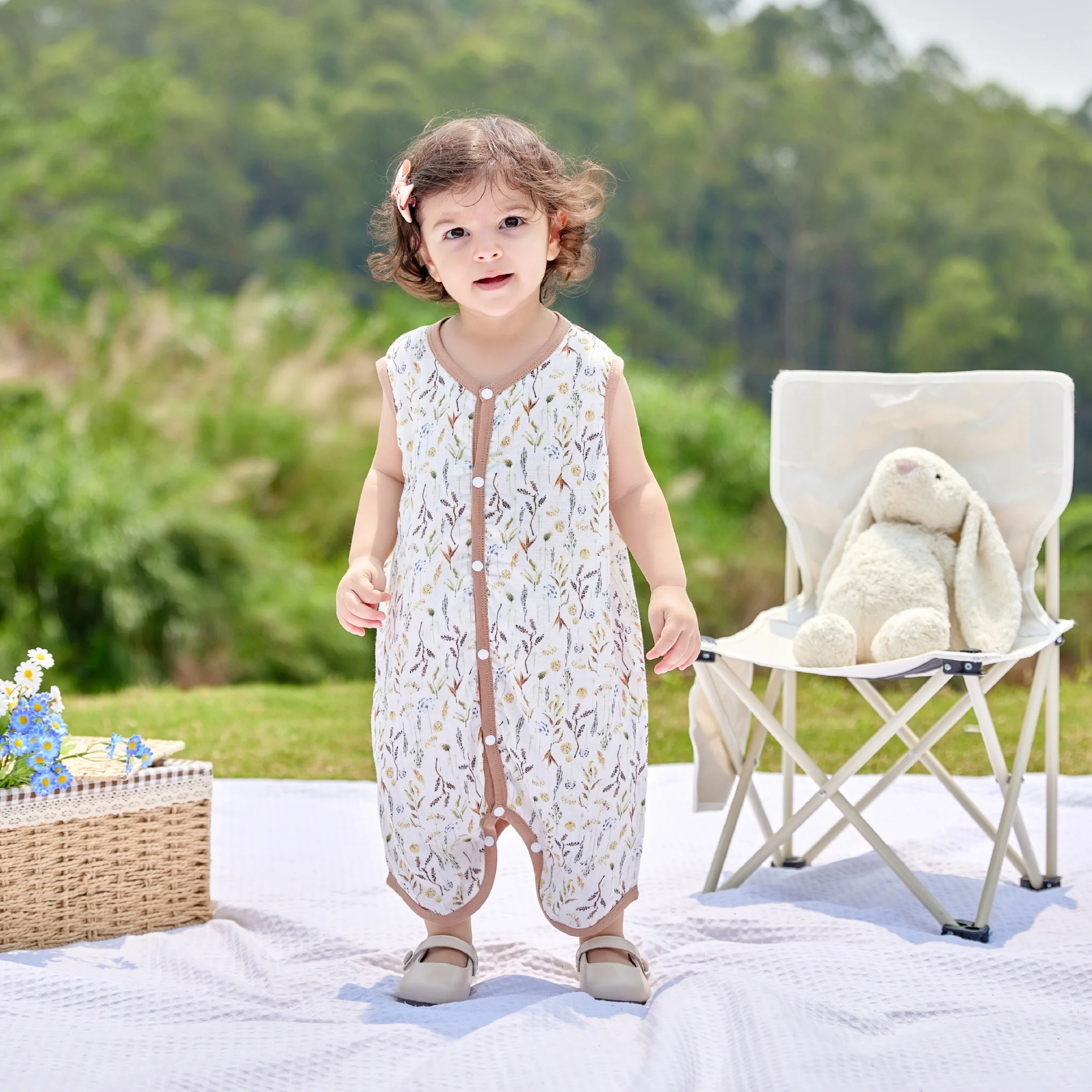 Summer 0-6Y Children Anti-Kick Blanket Breathable Toddler Bamboo Muslin Sleep Sack for Infant Comfortable Soft One-Piece Pajamas
Summer 0-6Y Children Anti-Kick Blanket Breathable Toddler Bamboo Muslin Sleep Sack for Infant Comfortable Soft One-Piece Pajamas