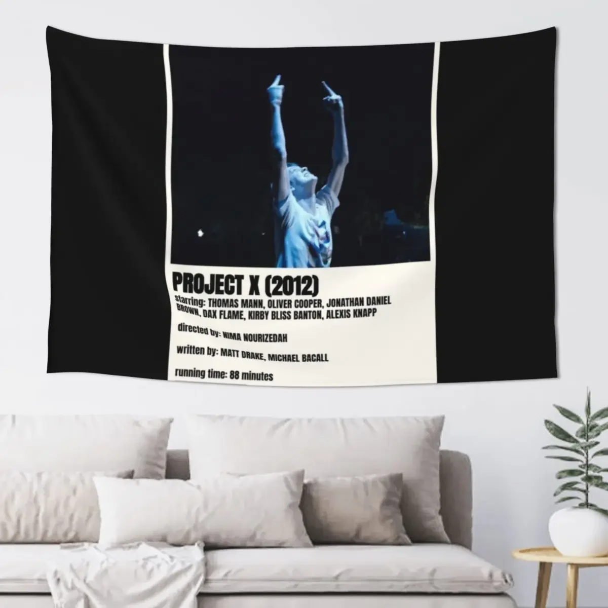 Project X Movie 2 Tapestry Carpet On The Wall Room Decor Wall Decoration Room Decor Aesthetic Tapestry
Project X Movie 2 Tapestry Carpet On The Wall Room Decor Wall Decoration Room Decor Aesthetic Tapestry