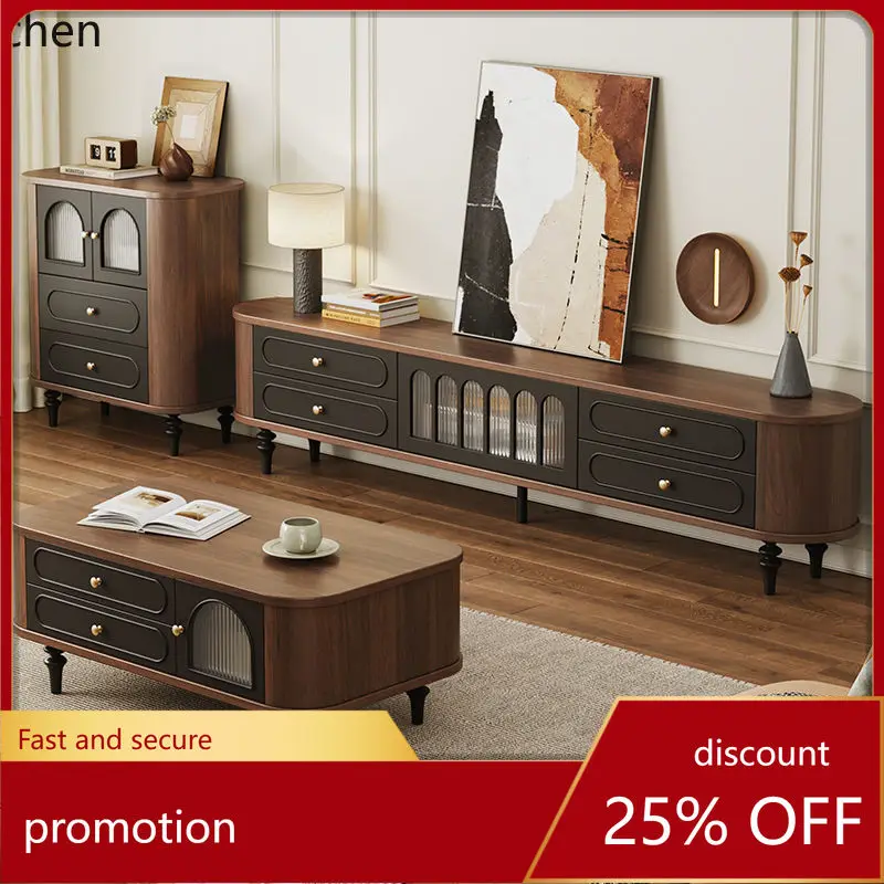 HXL TV Cabinet Solid Wood Coffee Table Combination Living Room Home
HXL TV Cabinet Solid Wood Coffee Table Combination Living Room Home