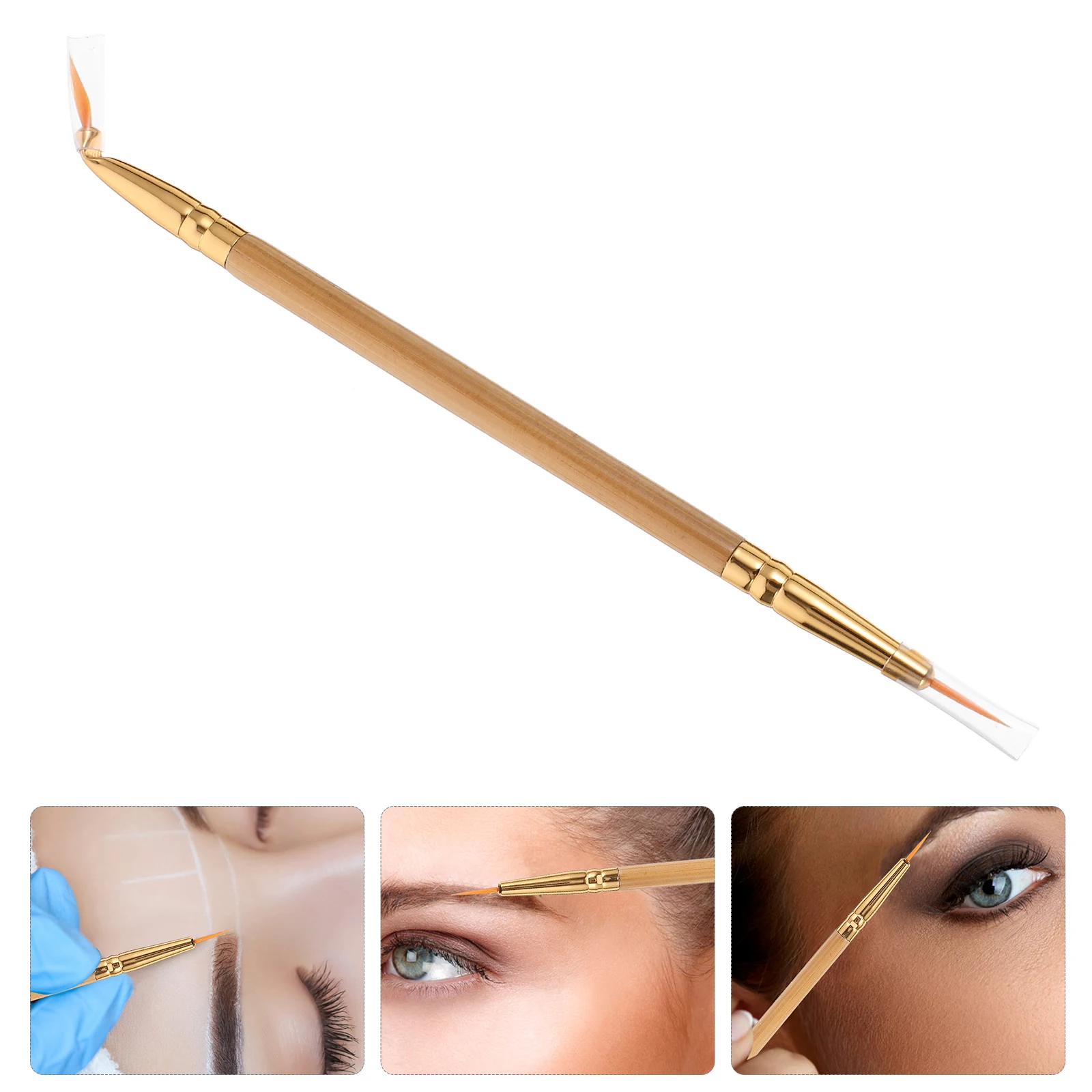 1pcs Double Ended Brush Straight Bent Angled Bamboo Tool 15cm Soft Double Ended Eyeliner Brush Bristles Easy to Use
1pcs Double Ended Brush Straight Bent Angled Bamboo Tool 15cm Soft Double Ended Eyeliner Brush Bristles Easy to Use