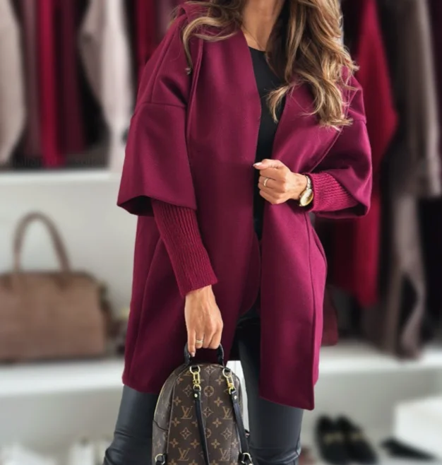 Women's Urban Versatile Cardigan 2025 Autumn Winter Latest Fashion Solid Color Loose Hoodie Coat Open Front Button Jacket
Women's Urban Versatile Cardigan 2025 Autumn Winter Latest Fashion Solid Color Loose Hoodie Coat Open Front Button Jacket