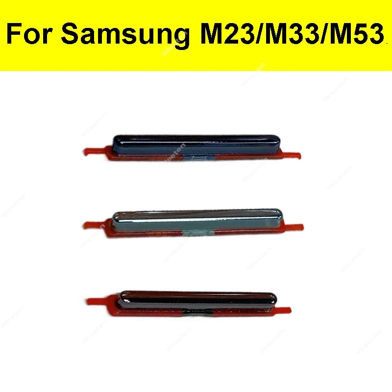 Боковая кнопка громкости для Samsung Galaxy M23 M33 M53, боковая клавиша громкости, гибкий ленточный кабель, запасные части
Боковая кнопка громкости для Samsung Galaxy M23 M33 M53, боковая клавиша громкости, гибкий ленточный кабель, запасные части