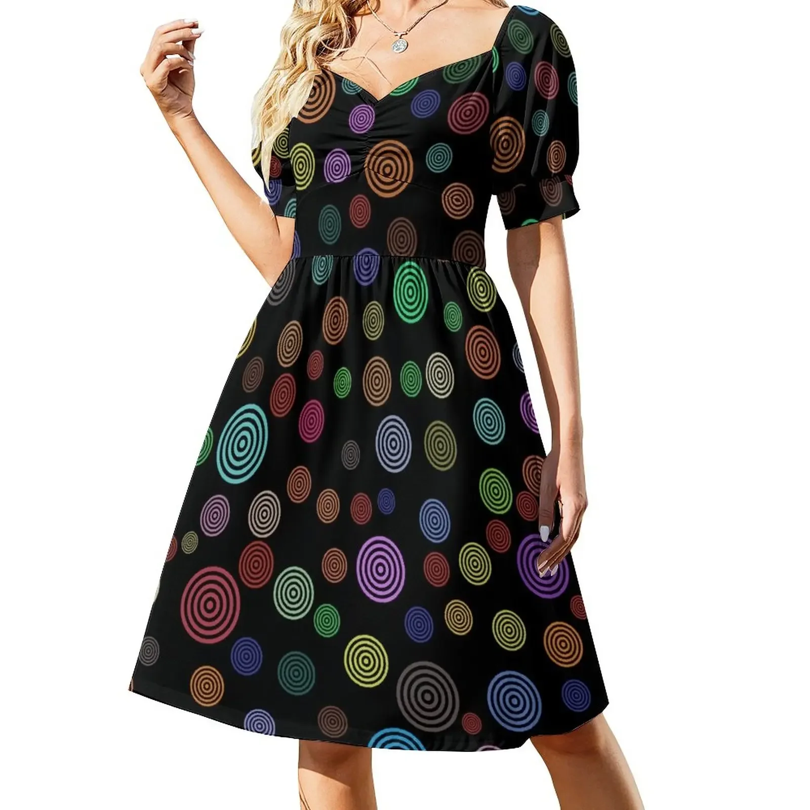 Colorful circles pattern Short-Sleeved Dress evening dresses women summer dress womens 2025 Woman dresses
Colorful circles pattern Short-Sleeved Dress evening dresses women summer dress womens 2025 Woman dresses
