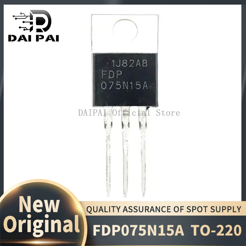 (10 шт./лот) 100% новый импортный оригинальный FDP075N15A 075N15A TO-220 MOSFET 130A 150V
(10 шт./лот) 100% новый импортный оригинальный FDP075N15A 075N15A TO-220 MOSFET 130A 150V