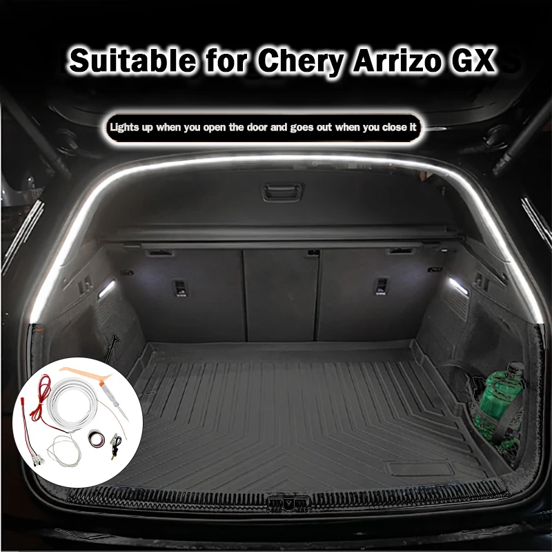 Для багажника Arrizo GX, светодиодная окружающая подсветка, внутренняя светодиодная гибкая световая лента и аксессуары для модификации ленты задней двери
Для багажника Arrizo GX, светодиодная окружающая подсветка, внутренняя светодиодная гибкая световая лента и аксессуары для модификации ленты задней двери
