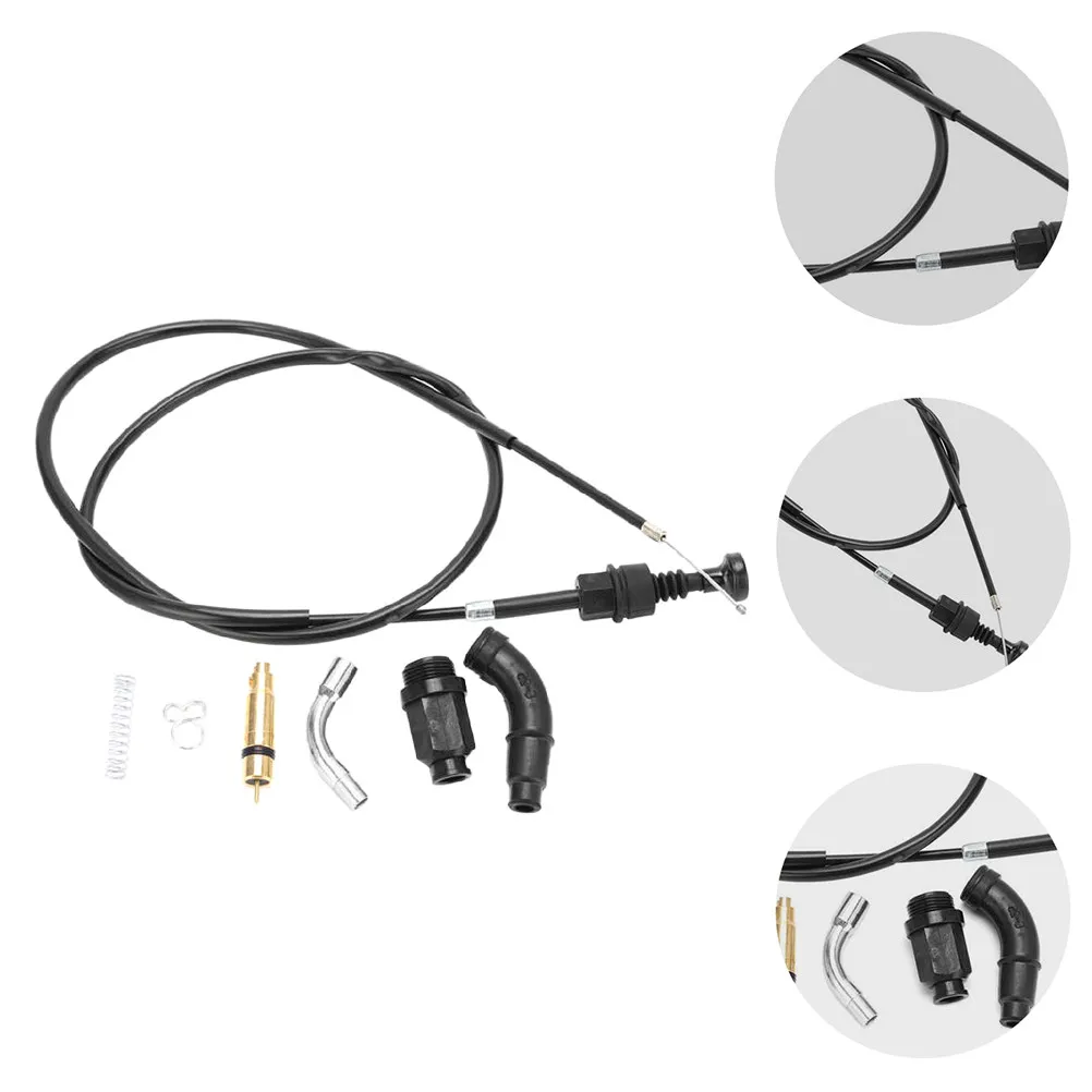 1Set Carburetor Choke Cable Plunger Kit Premium Motorcycle Replacement Accessory Stable Reliable Motorbike Starter Choke Cable
1Set Carburetor Choke Cable Plunger Kit Premium Motorcycle Replacement Accessory Stable Reliable Motorbike Starter Choke Cable