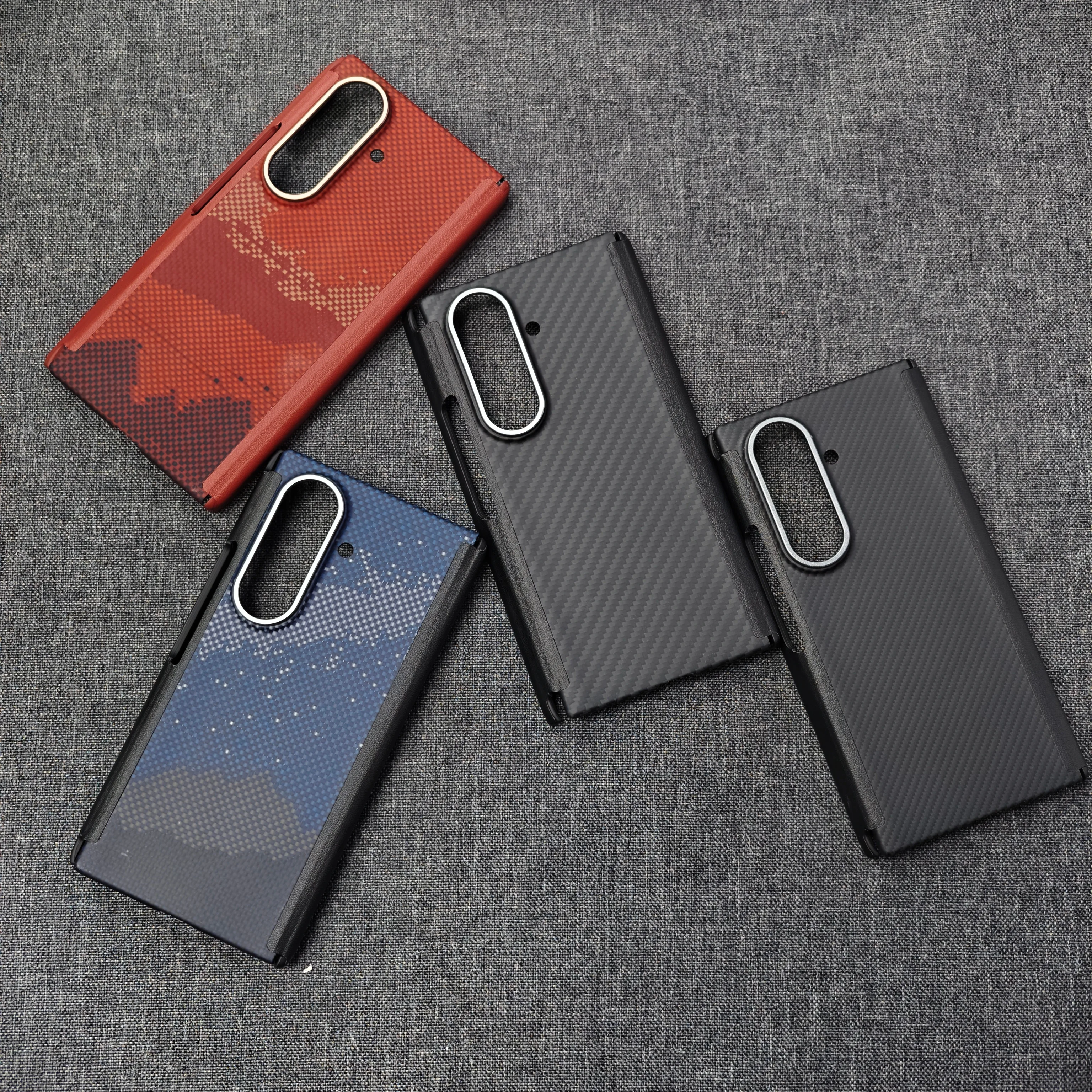 KEVFORM Aramid Kevlar Fiber Case For Samsung Galaxy Z TriFold Dual Axis Magnetic Ultra Slim Bare Feel Protective Cover
KEVFORM Aramid Kevlar Fiber Case For Samsung Galaxy Z TriFold Dual Axis Magnetic Ultra Slim Bare Feel Protective Cover