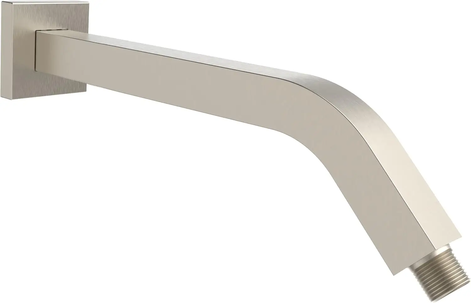 8" Square Shower Arm, Solid Brass, Anti-Scratch Flange, 1/2 NPT, Brushed Nickel
8" Square Shower Arm, Solid Brass, Anti-Scratch Flange, 1/2 NPT, Brushed Nickel
