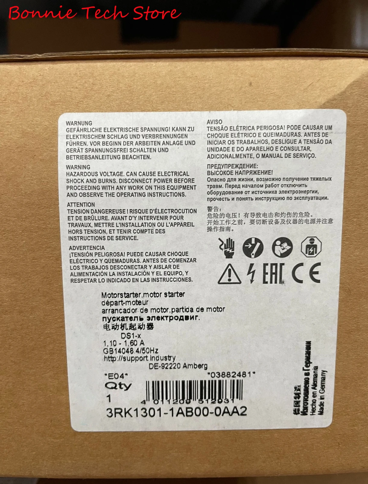 3RK1301-1AB00-0AA2 для Siemens DS1-X для стандартного стартера DOL ET 200S
3RK1301-1AB00-0AA2 для Siemens DS1-X для стандартного стартера DOL ET 200S