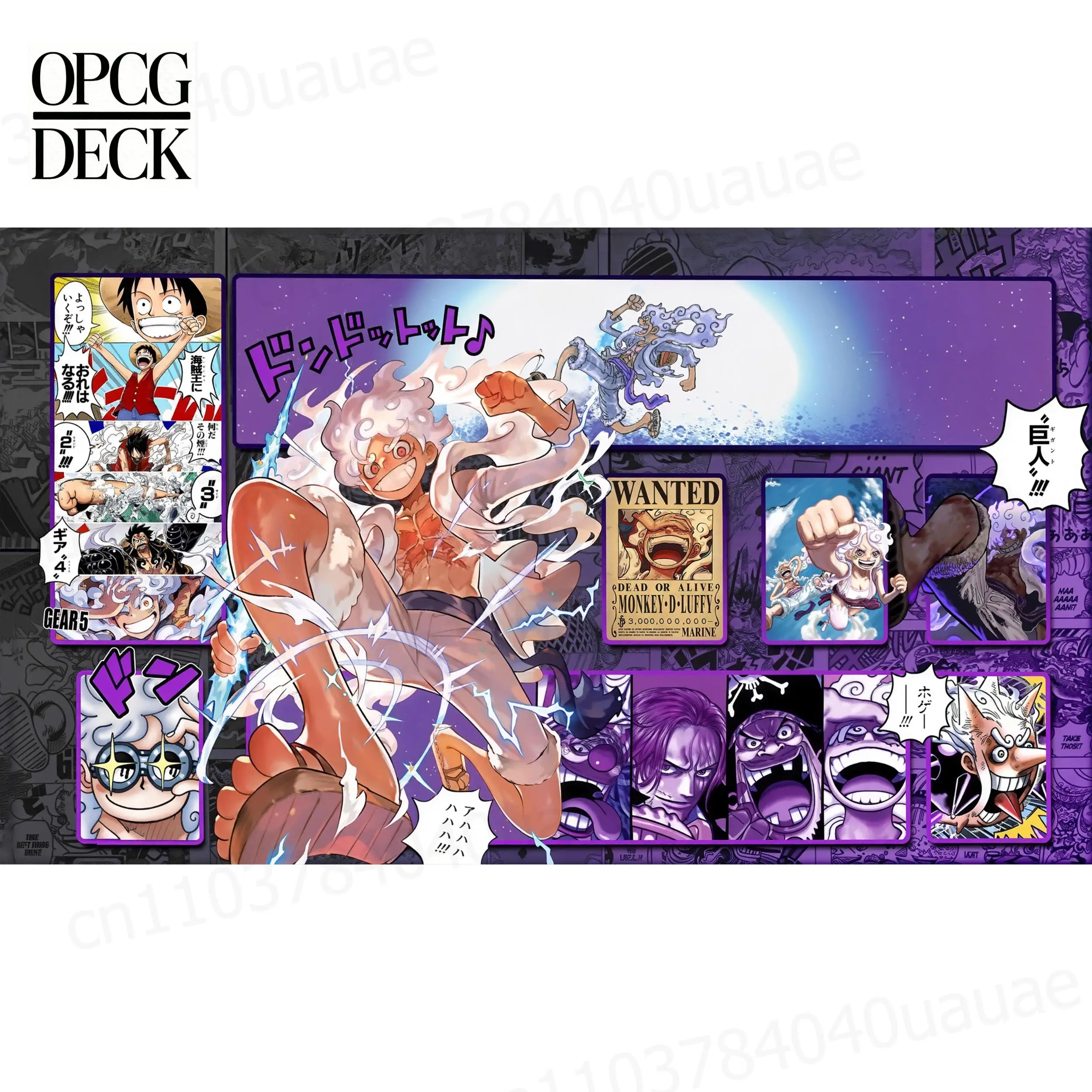 One Piece Opcg Playmat Card Game Monkey D. Luffy Gear 5 Sun God Nika Anime Playmat High-Quality Card Game Mat 60*35Cm
One Piece Opcg Playmat Card Game Monkey D. Luffy Gear 5 Sun God Nika Anime Playmat High-Quality Card Game Mat 60*35Cm