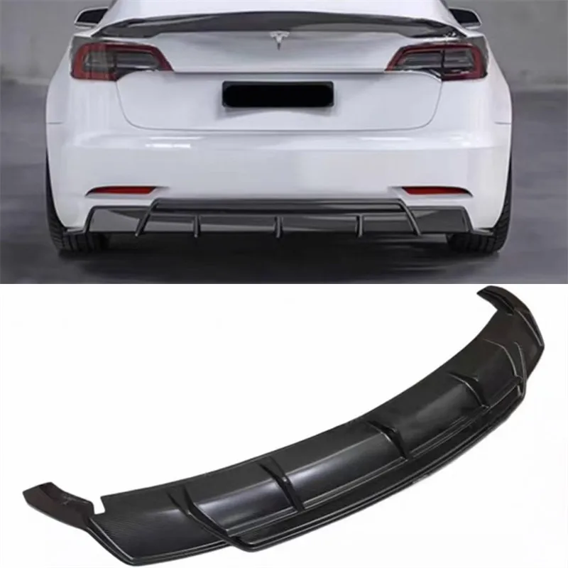 Для Tesla Model 3 ReaI сухой бампер из углеродного волокна, комплект спойлера для задней губы
Для Tesla Model 3 ReaI сухой бампер из углеродного волокна, комплект спойлера для задней губы