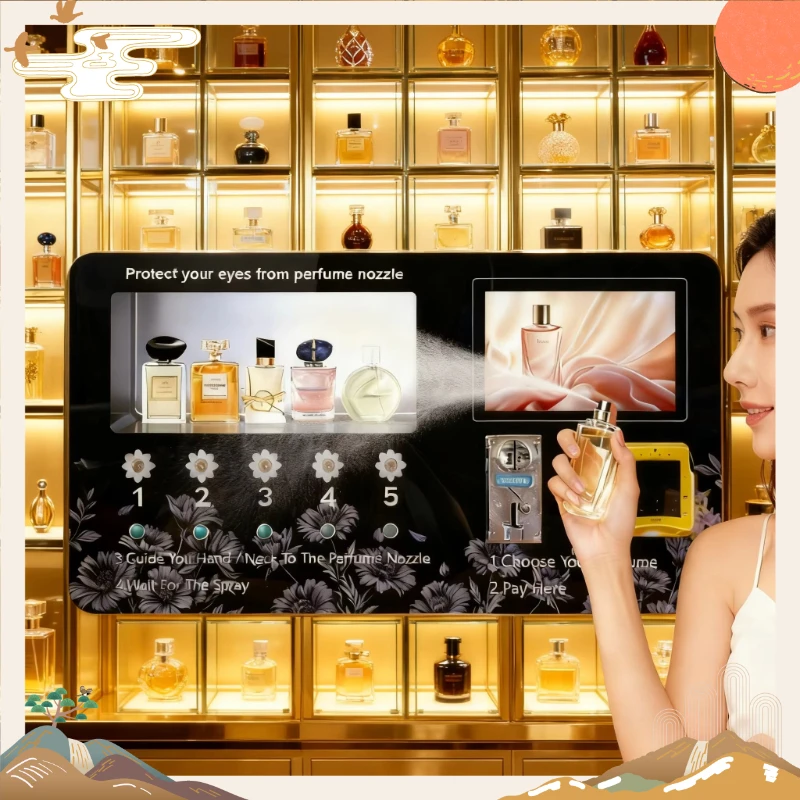Customized Smart Perfume Vending Machine Automatic Fragrance Kiosk Unattended Remote Monitoring System for Business Investment
Customized Smart Perfume Vending Machine Automatic Fragrance Kiosk Unattended Remote Monitoring System for Business Investment