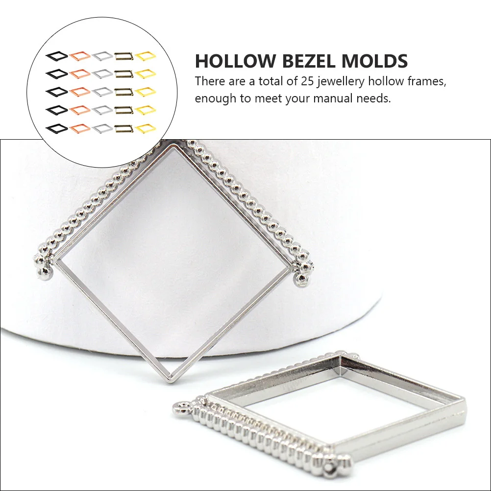 25 шт., полые рамки для ювелирных изделий из сплава, вращающиеся подвески с открытой рамкой, подвески, принадлежности для рукоделия «сделай сам», для изготовления ювелирных изделий, подвески с открытой рамкой
25 шт., полые рамки для ювелирных изделий из сплава, вращающиеся подвески с открытой рамкой, подвески, принадлежности для рукоделия «сделай сам», для изготовления ювелирных изделий, подвески с открытой рамкой