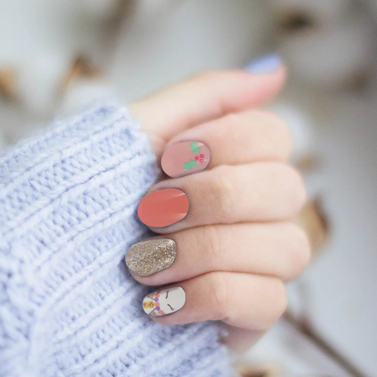 72 Pcs Nail Stickers Press on Nails False Short Childrens Artificial Fingernails
72 Pcs Nail Stickers Press on Nails False Short Childrens Artificial Fingernails