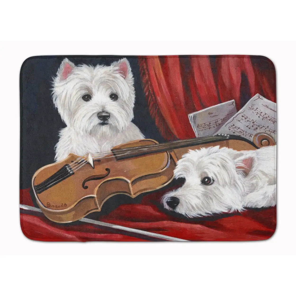 Carolines Treasures Ppp3279Уug Westie Fiddlers Коврик для ванной, который можно стирать в машине, против усталости, кухонный коврик из пены с эффектом памяти 19X27
Carolines Treasures Ppp3279Уug Westie Fiddlers Коврик для ванной, который можно стирать в машине, против усталости, кухонный коврик из пены с эффектом памяти 19X27