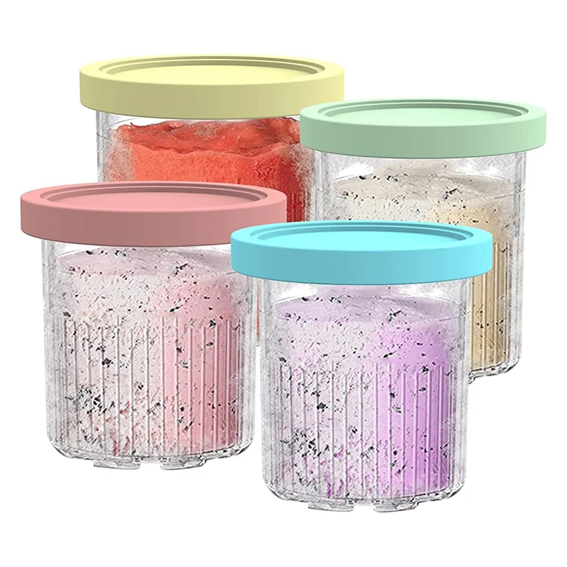 ABWP-4 PCS Ice Cream Pints Cup Plastic Ice Cream Containers For Ninja Creami Pints NC301 NC300 NC299AMZ Series
ABWP-4 PCS Ice Cream Pints Cup Plastic Ice Cream Containers For Ninja Creami Pints NC301 NC300 NC299AMZ Series
