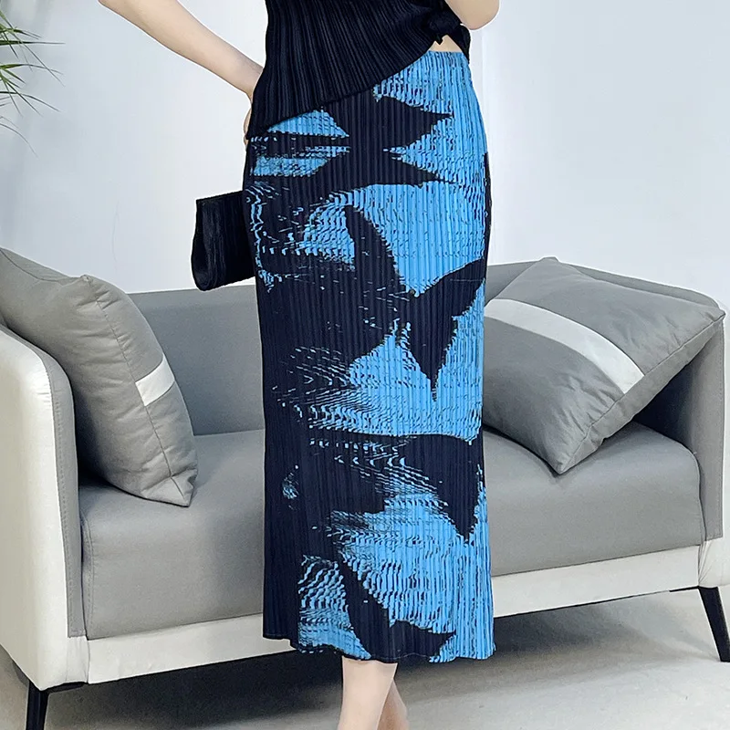 2024 spring new pleated printed casual Miyake skirt women's slim slim fashion pleated skirt women's clothing
2024 spring new pleated printed casual Miyake skirt women's slim slim fashion pleated skirt women's clothing