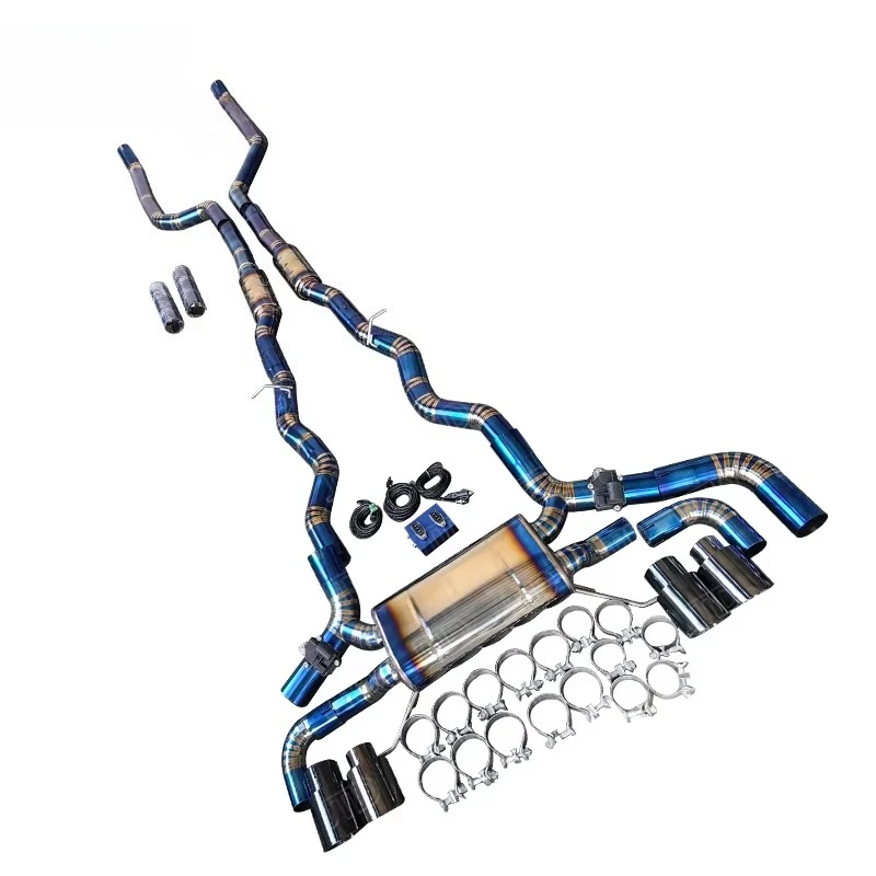 Titanium Performance Valvetronic Exhaust System for M850I G14 G15 G16 4.4 V8 N63 2019+ Valved Exhaust Catback Escapes
Titanium Performance Valvetronic Exhaust System for M850I G14 G15 G16 4.4 V8 N63 2019+ Valved Exhaust Catback Escapes