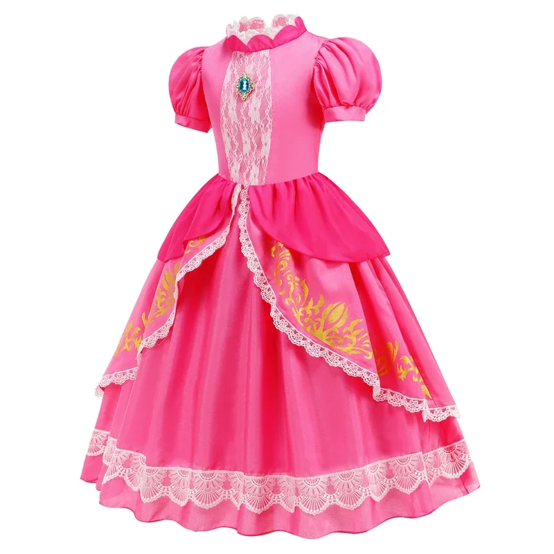 RT01 Girls Peach Princess Dress Halloween Cosplay Costume Kids Luxury Print Gowns Children Fancy Cartoon Movie Role Playing *Jk2
RT01 Girls Peach Princess Dress Halloween Cosplay Costume Kids Luxury Print Gowns Children Fancy Cartoon Movie Role Playing *Jk2