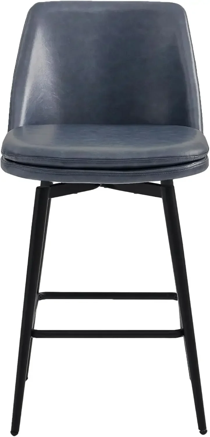BestsellerCounter Height Swivel Barstools, FSC Certified Upholstered Faux Leather Bar Stools Set of 3, Metal Base, 27.2" Seat He
BestsellerCounter Height Swivel Barstools, FSC Certified Upholstered Faux Leather Bar Stools Set of 3, Metal Base, 27.2" Seat He
