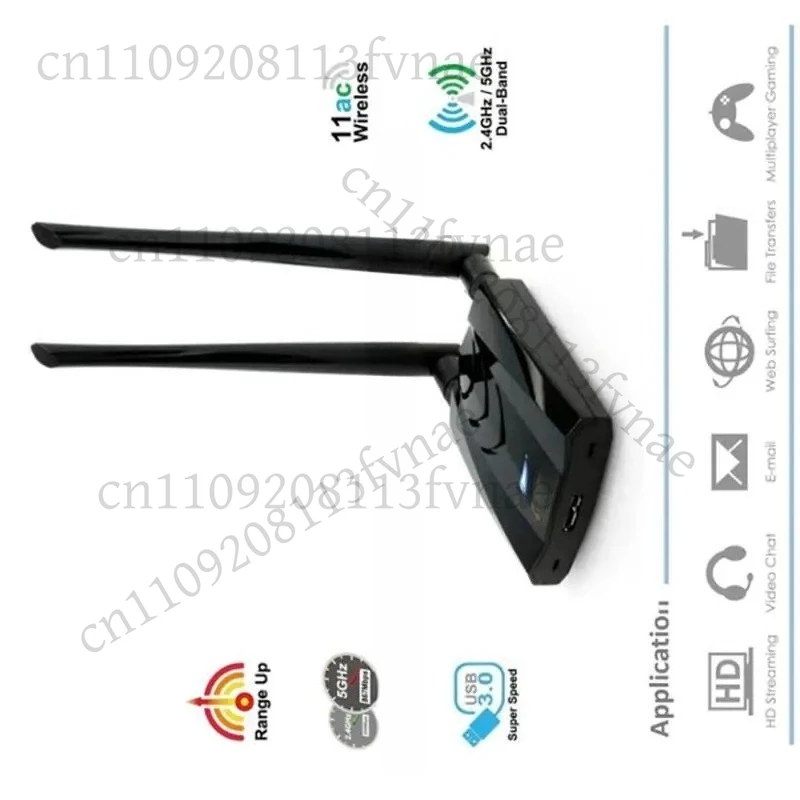 for ALFA AWUS036ACH Uses RTL8812AU Chipset High-power Wireless Network Card Suitable For BT5 Kali Linux MAC
for ALFA AWUS036ACH Uses RTL8812AU Chipset High-power Wireless Network Card Suitable For BT5 Kali Linux MAC