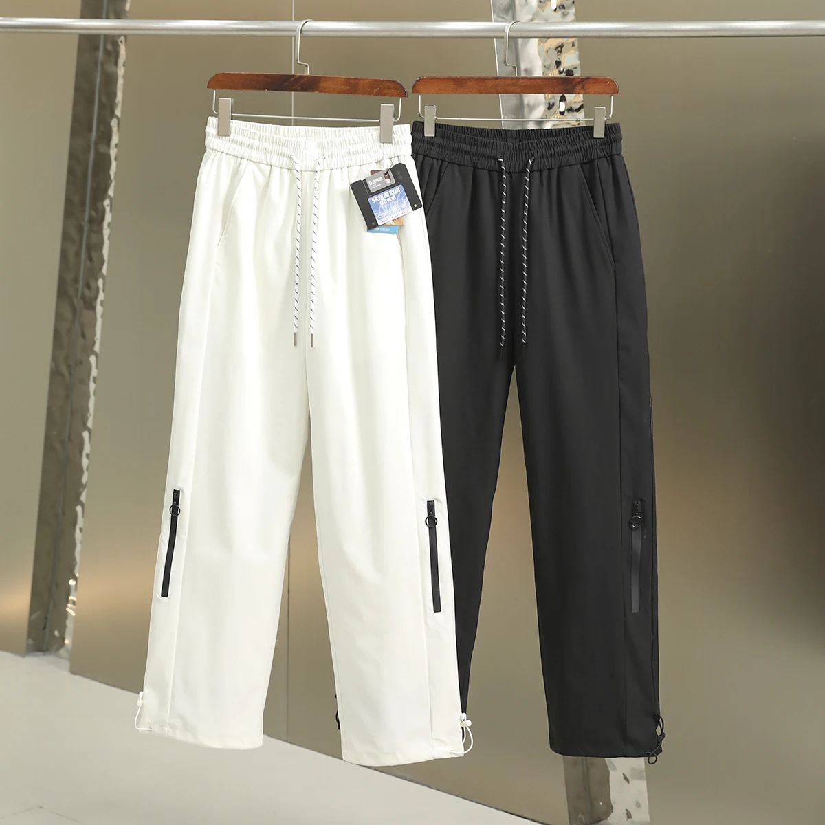 Winter Warmth 90 Du down Straight Leg Men's down Pants Anti-Cold Long Trousers Faionable Urban Sle Casual Outerwear
Winter Warmth 90 Du down Straight Leg Men's down Pants Anti-Cold Long Trousers Faionable Urban Sle Casual Outerwear