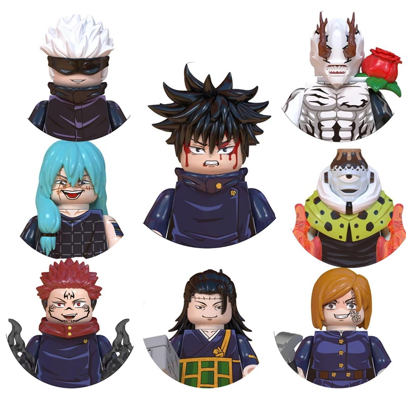 Набор мини-блоков для сборки Blind Box: Фигурка Jujutsu Kaisen, украшение для рабочего стола/компьютерного шкафа, коллекционный подарок на день рождения, игрушка
Набор мини-блоков для сборки Blind Box: Фигурка Jujutsu Kaisen, украшение для рабочего стола/компьютерного шкафа, коллекционный подарок на день рождения, игрушка