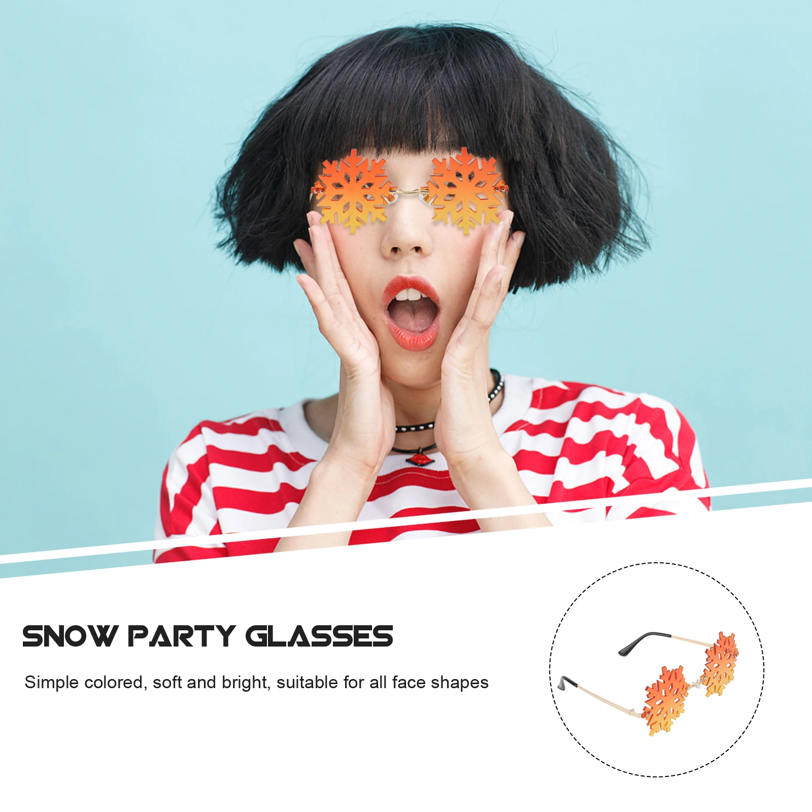 1pc Lens Sunglasses Orange Funny Glasses for Women Adults Party Dance Bachelorette Decorative Eyeglasses Fashionable Shading
1pc Lens Sunglasses Orange Funny Glasses for Women Adults Party Dance Bachelorette Decorative Eyeglasses Fashionable Shading