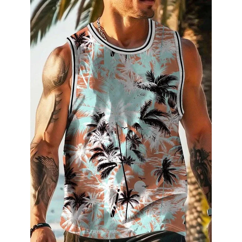 Men's Casual Printed Vest Warm City Walk Top Fashionable Inner Wear Comfortable Fabric Regular Fit Spring Season Essential
Men's Casual Printed Vest Warm City Walk Top Fashionable Inner Wear Comfortable Fabric Regular Fit Spring Season Essential