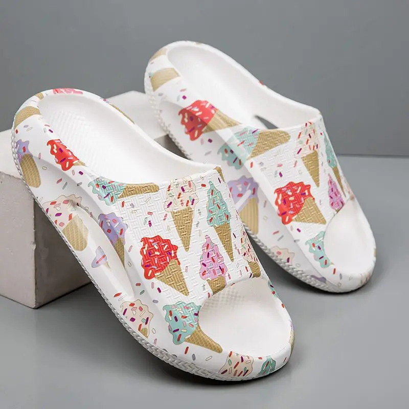 Waterproof Breathable Flip Flops for Men and Women Summer Outdoor Non-slip Soft Sole with Cute Graffiti Print Fashion Slippers
Waterproof Breathable Flip Flops for Men and Women Summer Outdoor Non-slip Soft Sole with Cute Graffiti Print Fashion Slippers