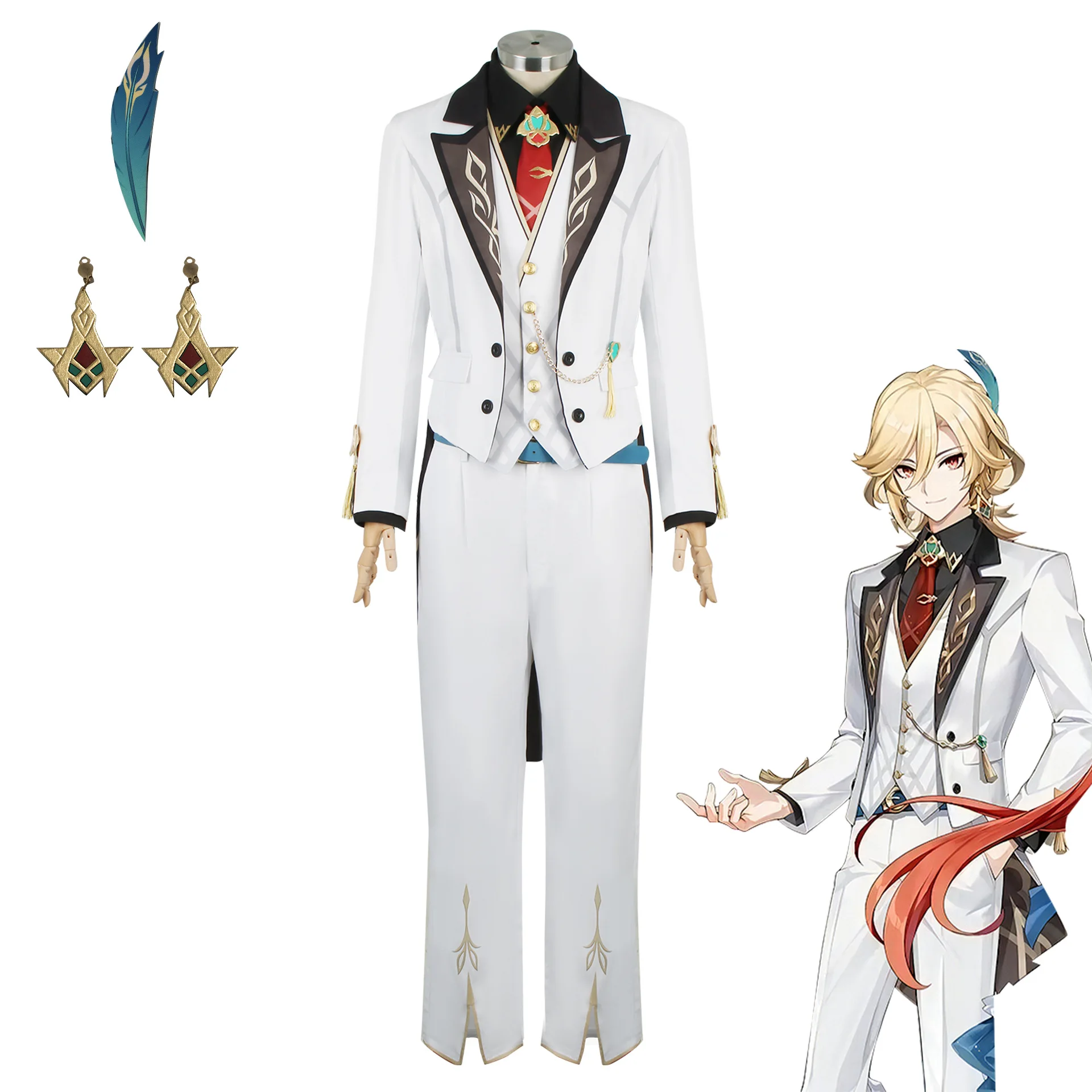 Genshin Impact Cosplay Costume Kavica Kavica Japanese Server Collaboration New Release Mustard Cosplay Game Anime Costume 
Genshin Impact Cosplay Costume Kavica Kavica Japanese Server Collaboration New Release Mustard Cosplay Game Anime Costume