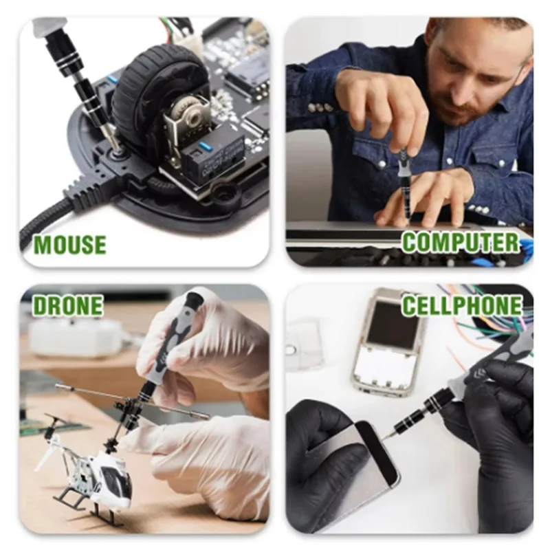 WCS-115-In-1 Precision Screwdriver Set For Electronics PC Laptop Phone Repair Professional Tools Kit For Every Task
WCS-115-In-1 Precision Screwdriver Set For Electronics PC Laptop Phone Repair Professional Tools Kit For Every Task