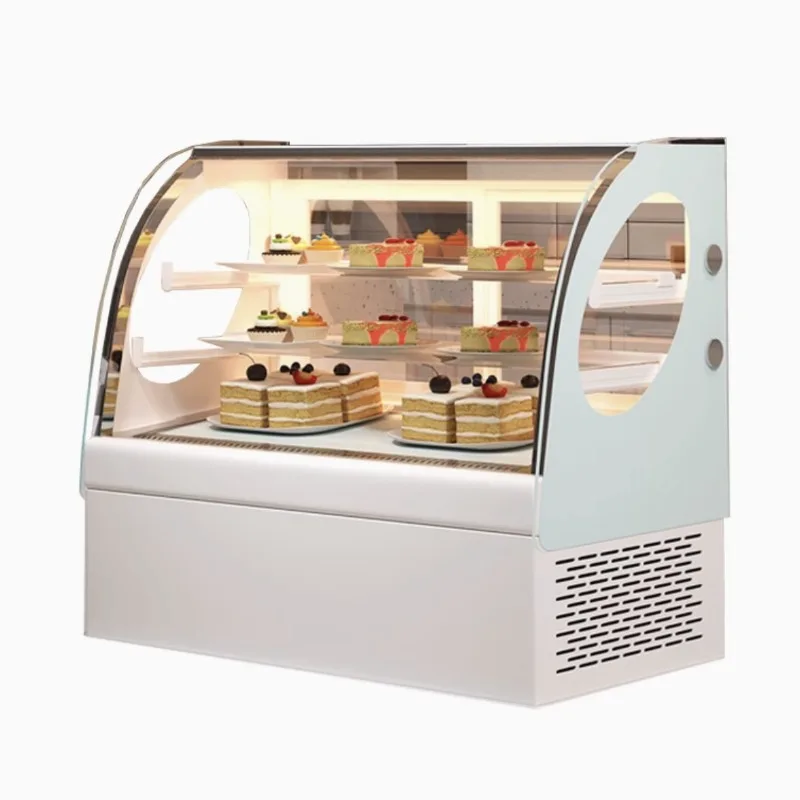 Small desktop cake cabinet, commercial bread bar, refrigerated and fresh-keeping display cabinet
Small desktop cake cabinet, commercial bread bar, refrigerated and fresh-keeping display cabinet