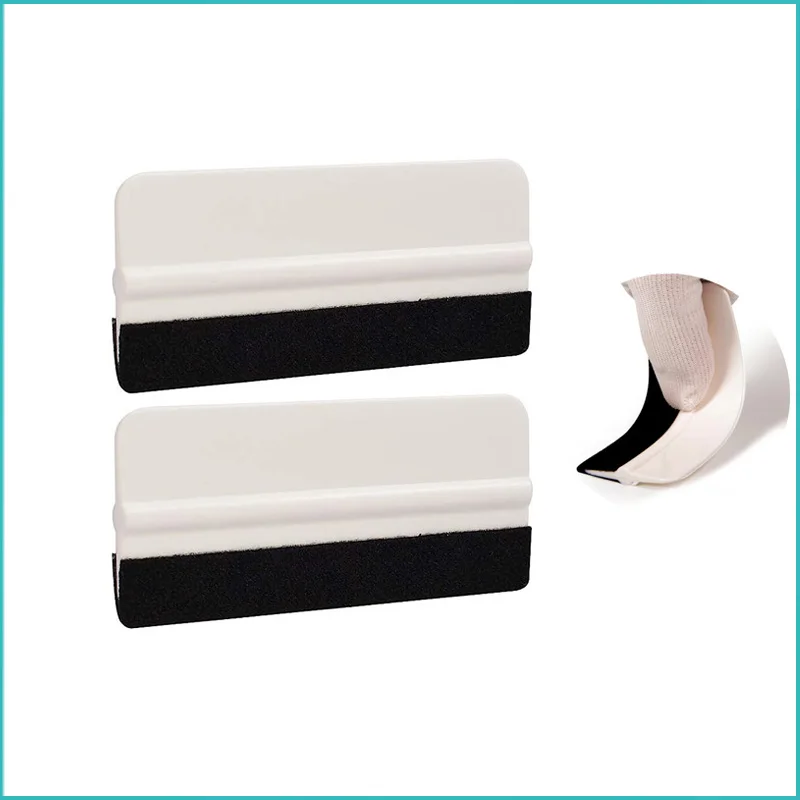 2Pcs Soft Fabric Felt Squeegee Car Protective Film Tool Vinyl Wrap Cleaning Scraper Mini Vinyl Squeegee Sticker Glue Remover
2Pcs Soft Fabric Felt Squeegee Car Protective Film Tool Vinyl Wrap Cleaning Scraper Mini Vinyl Squeegee Sticker Glue Remover