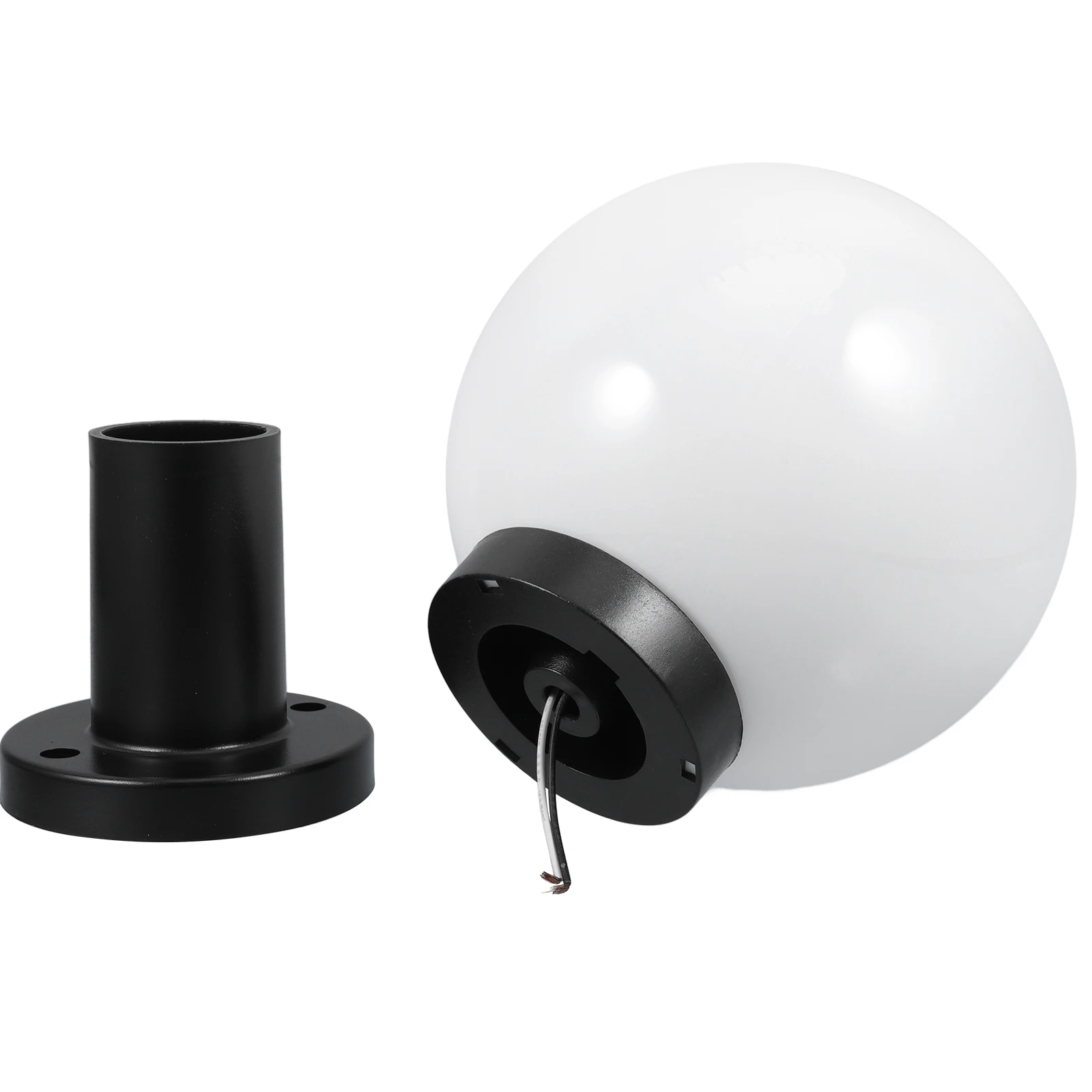 Round Ball Lampshade 20cm Fence Post Light Caps Outdoor Deck Yard Lights Solar Plastic Acrylic Durable Decorative Garden
Round Ball Lampshade 20cm Fence Post Light Caps Outdoor Deck Yard Lights Solar Plastic Acrylic Durable Decorative Garden
