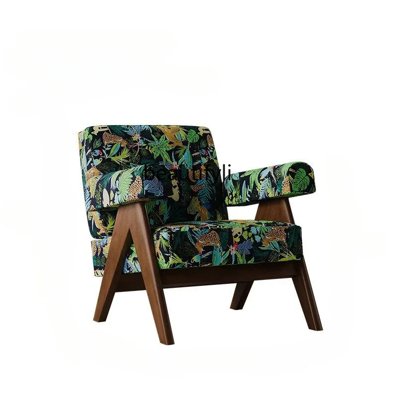 C Medieval Japanese-style log casual single sofa chair retro designer hotel bed and breakfast chair
C Medieval Japanese-style log casual single sofa chair retro designer hotel bed and breakfast chair