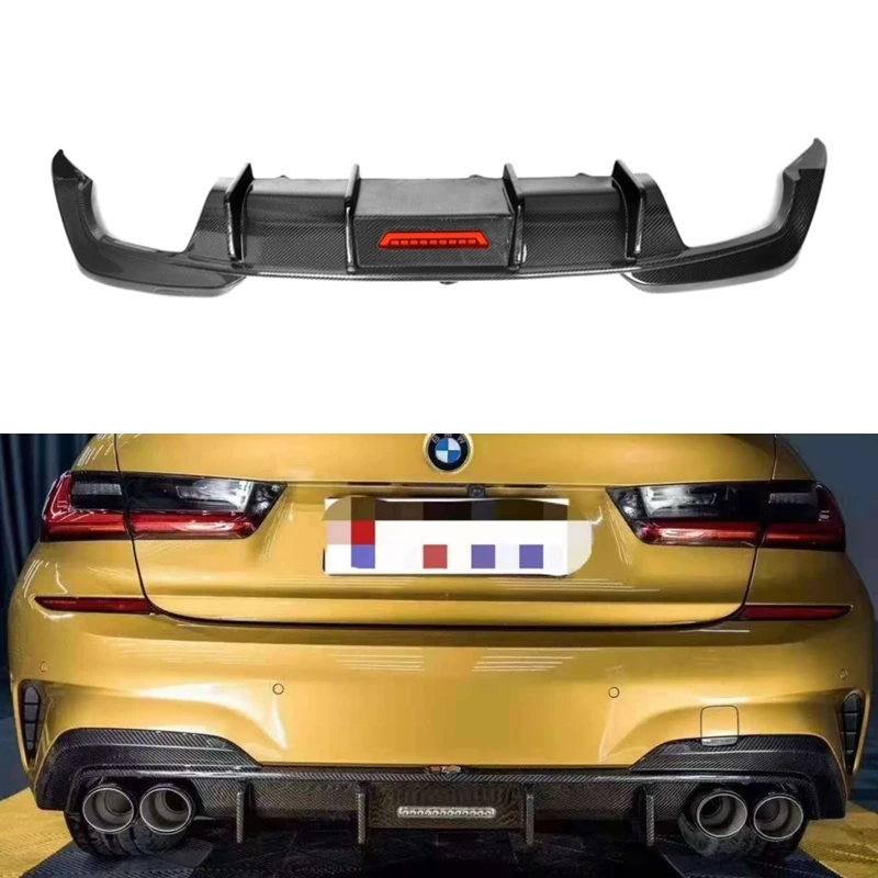 TAKD Style Rear Bumper Diffuser Lip For BMW G20 G28 New 3 Series 2019 2020 2021 Carbon Fiber Rear Diffuser With Led
TAKD Style Rear Bumper Diffuser Lip For BMW G20 G28 New 3 Series 2019 2020 2021 Carbon Fiber Rear Diffuser With Led