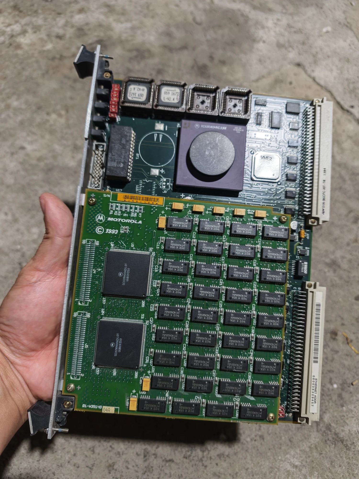 industrial motherboard MVME167-34B Device motherboard
industrial motherboard MVME167-34B Device motherboard