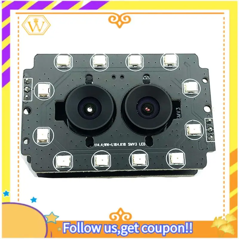 A01K-1080P Модуль камеры с двумя объективами 2MP 30FPS 1920X1080p Инфракрасный черный и белый с цифровым микрофоном для машинного зрения
A01K-1080P Модуль камеры с двумя объективами 2MP 30FPS 1920X1080p Инфракрасный черный и белый с цифровым микрофоном для машинного зрения