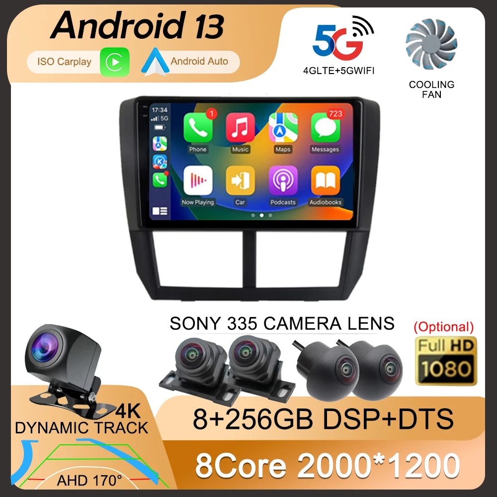 Автомагнитола 2DIN, Android 13, 4G, Wi-Fi, 9 дюймов, для Subaru Forester 3 SH 2007-2013, головное устройство Carplay, мультимедиа, видеоплеер, навигация, GPS
Автомагнитола 2DIN, Android 13, 4G, Wi-Fi, 9 дюймов, для Subaru Forester 3 SH 2007-2013, головное устройство Carplay, мультимедиа, видеоплеер, навигация, GPS