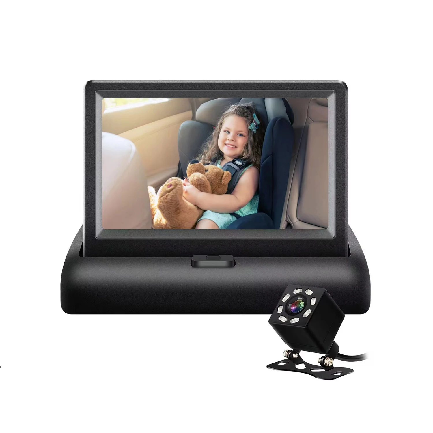 Intelligent Library Factory Wholesale 4.3 Inch Foldable Display Screen Baby Set 2-Piece Video Reverse For Car Bab
Intelligent Library Factory Wholesale 4.3 Inch Foldable Display Screen Baby Set 2-Piece Video Reverse For Car Bab