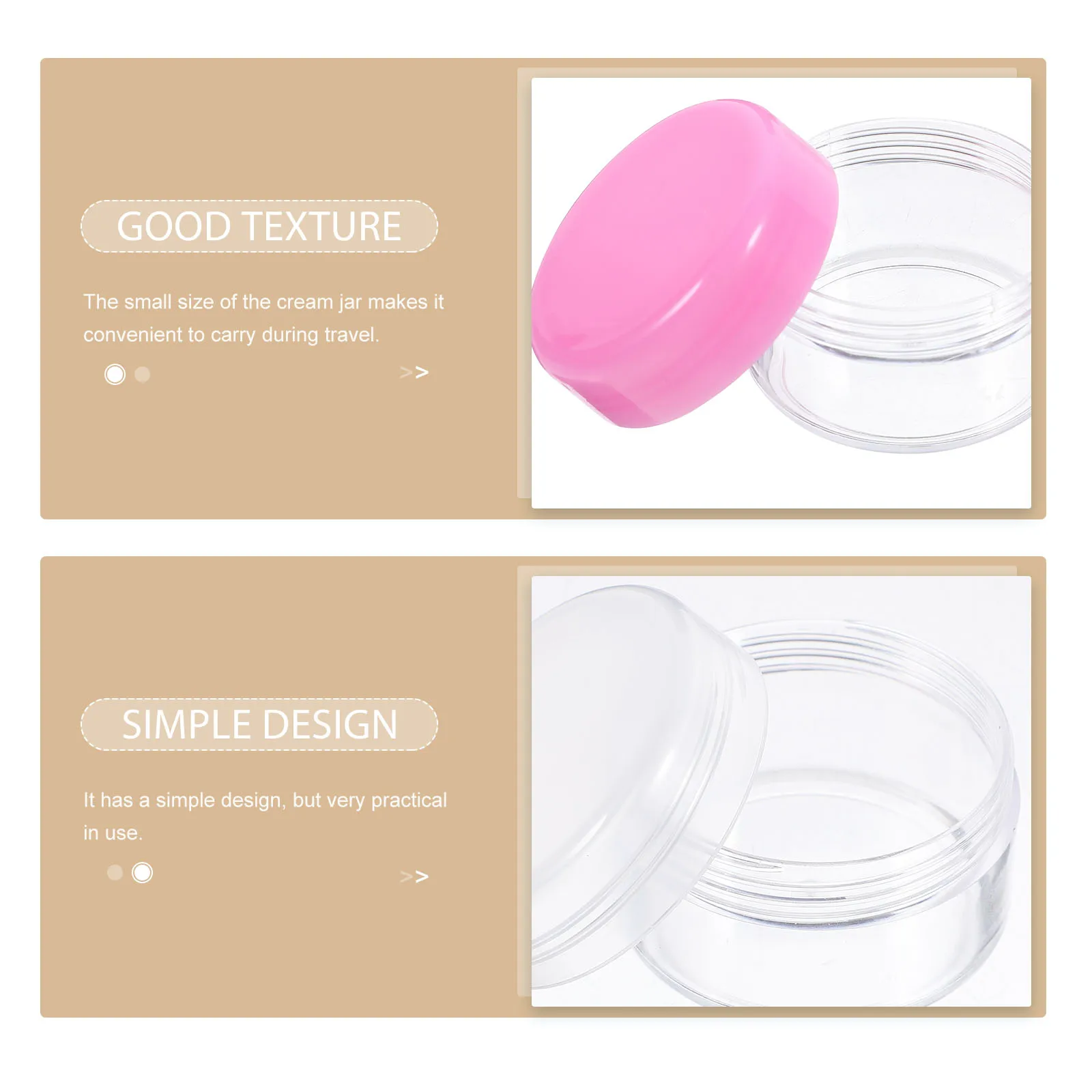 6pcs 20g 20ml Travel Sample Bottles Empty Plastic Jars Red Pink for Creams Lotions Storage Refillable Containers
6pcs 20g 20ml Travel Sample Bottles Empty Plastic Jars Red Pink for Creams Lotions Storage Refillable Containers