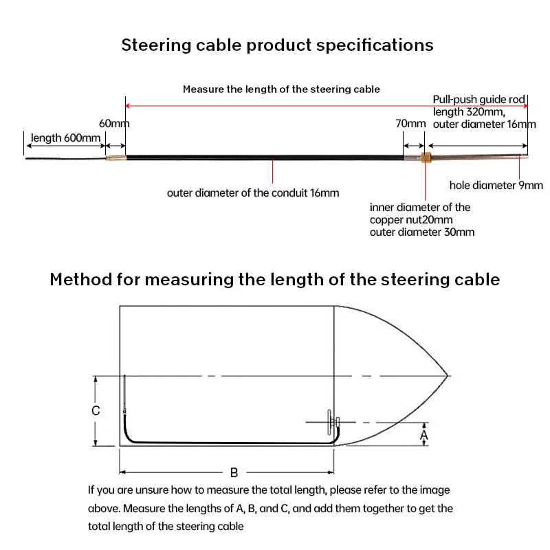 Marine Mechanical Steering System Steering Wheel, Yacht Rudder Mechanism Flexible Shaft Steering Cable Mechanical Control
Marine Mechanical Steering System Steering Wheel, Yacht Rudder Mechanism Flexible Shaft Steering Cable Mechanical Control