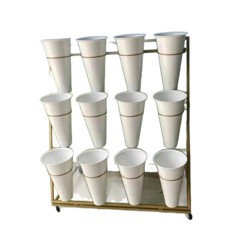 Цветочный магазин, подставка для цветов, металлическая полка из кованого железа, съемная сборка, напольное пластиковое ведро
Цветочный магазин, подставка для цветов, металлическая полка из кованого железа, съемная сборка, напольное пластиковое ведро