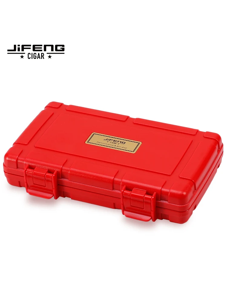 Portable Travel Humidification Box JIFENG Five-Piece Set Sponge Inner Environmental Protection Anti-Slip Cigar Storage Case
Portable Travel Humidification Box JIFENG Five-Piece Set Sponge Inner Environmental Protection Anti-Slip Cigar Storage Case