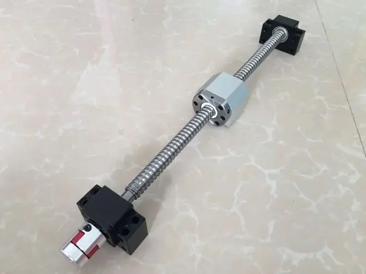 SFU1204 Set : SFU1204 Ball Screw 1204 Ball Nut Nut Housing + BK10 BF10 Support + Coupler For CNC Parts
SFU1204 Set : SFU1204 Ball Screw 1204 Ball Nut Nut Housing + BK10 BF10 Support + Coupler For CNC Parts