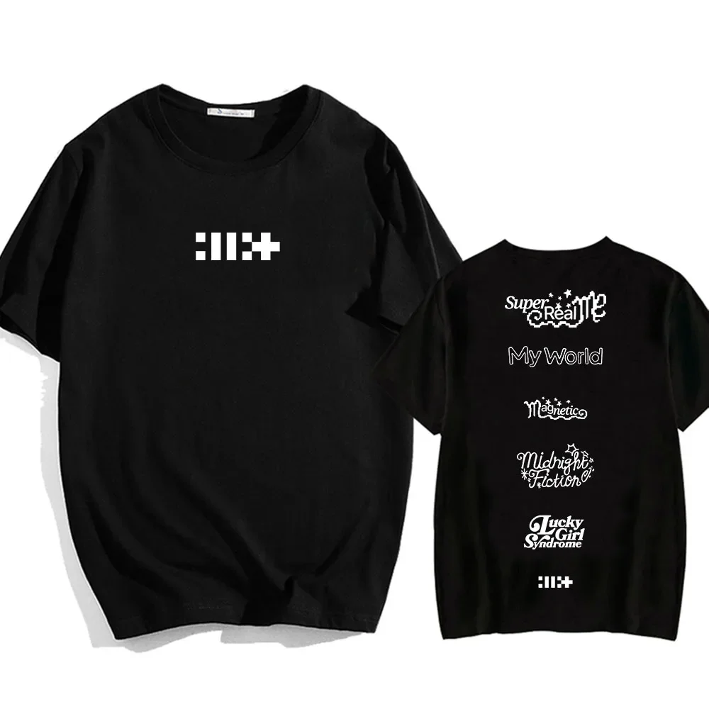 ILLIT Kpop Girl Band T-shirt Korean Fashion Summer Women/Men Tee-shirt Cotton Short Sleeve Casual Tshirts Graphic Printing Tees
ILLIT Kpop Girl Band T-shirt Korean Fashion Summer Women/Men Tee-shirt Cotton Short Sleeve Casual Tshirts Graphic Printing Tees