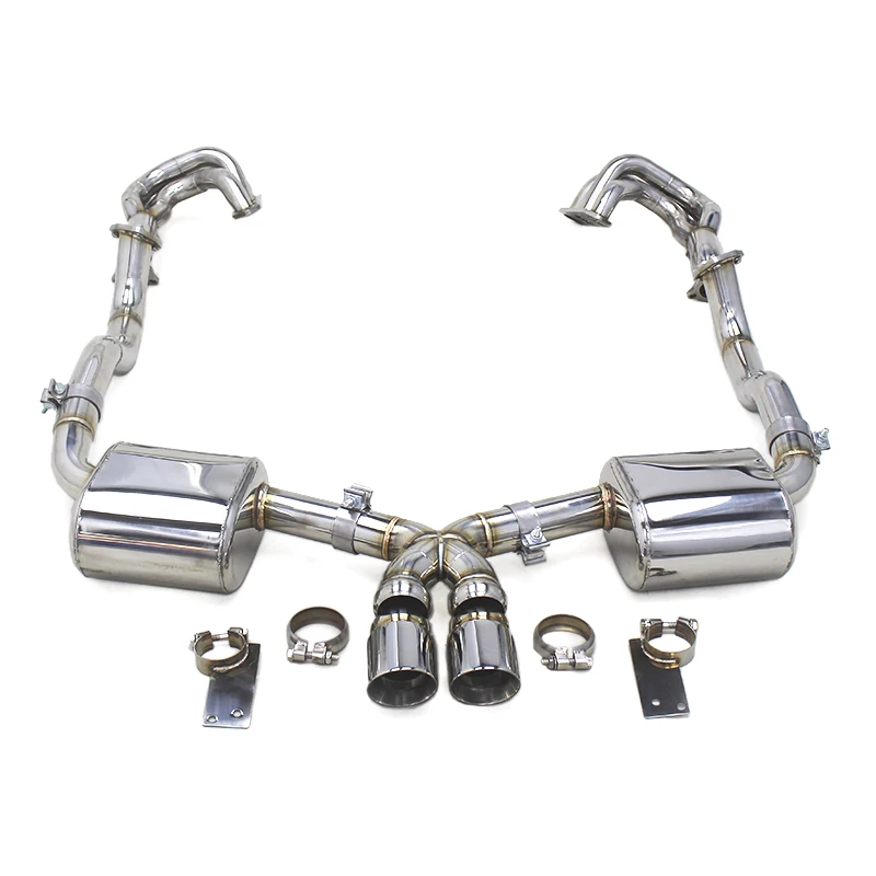 LXBY-Catback Exhaust Manifold Header For Porsche 987/987.1 Boxster/Cayman S 3.4L 2004-2008 Stainless Steel Pipe Exhaust System
LXBY-Catback Exhaust Manifold Header For Porsche 987/987.1 Boxster/Cayman S 3.4L 2004-2008 Stainless Steel Pipe Exhaust System