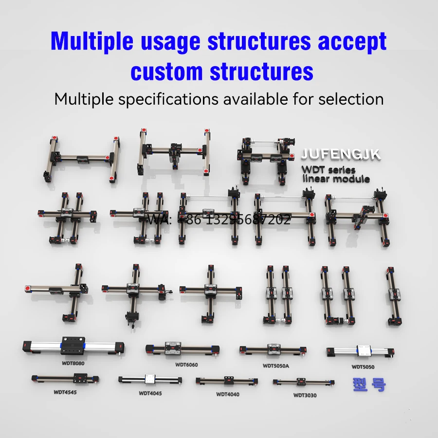 Factory price WDT5050 2/3/4 Axis Gantry Cartesian Robot Arm System Linear Module Automated Assembly Lines
Factory price WDT5050 2/3/4 Axis Gantry Cartesian Robot Arm System Linear Module Automated Assembly Lines