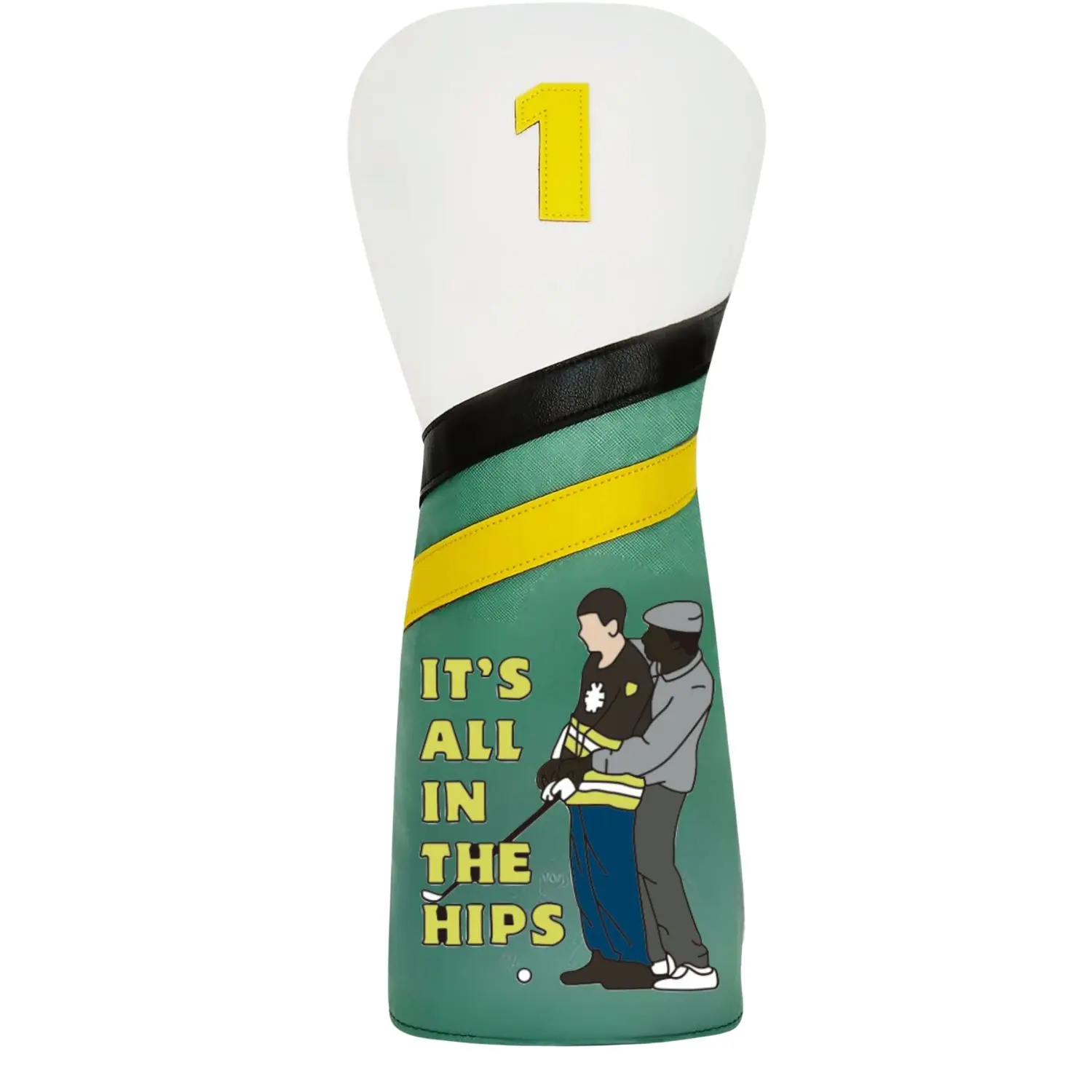 Golf PU Leather Head Covers for Driver, Funny Design Golf Club Head Covers with Soft Lining -Protective,Water-Resistant
Golf PU Leather Head Covers for Driver, Funny Design Golf Club Head Covers with Soft Lining -Protective,Water-Resistant